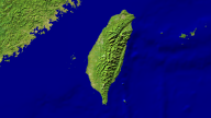 Taiwan Satellite + Borders 800x450